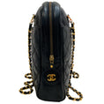 Load image into Gallery viewer, Chanel Vintage 1989-91 Black Quilted Leather Shoulder Bag