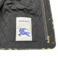 Load image into Gallery viewer, Burberry Green / Black Corduroy Trimmed Quilted Checked Cotton Twill Jacket