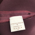 Load image into Gallery viewer, Brunello Cucinelli Burgundy Sleeveless V-Neck Silk Top
