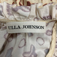 Load image into Gallery viewer, Ulla Johnson Ecru / Brown Printed Ruffled Cotton Dress
