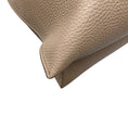 Load image into Gallery viewer, Tom Ford Taupe / Gold Zipper Detail Pebbled Leather Tote Bag