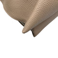 Load image into Gallery viewer, Tom Ford Taupe / Gold Zipper Detail Pebbled Leather Tote Bag
