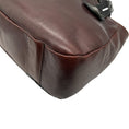 Load image into Gallery viewer, Marni Brown Leather Satchel with Black Patent Leather Straps