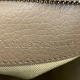 Load image into Gallery viewer, Tom Ford Taupe / Gold Zipper Detail Pebbled Leather Tote Bag