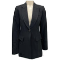 Load image into Gallery viewer, Co Black Classic One Button Long Blazer