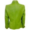 Load image into Gallery viewer, Akris Lime Green Leather Jacket