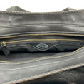 Load image into Gallery viewer, Tod's Black Pebbled Leather Shoulder Bag