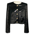 Load image into Gallery viewer, Cinq a Sept Black Sequin Randi Jacket