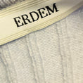 Load image into Gallery viewer, Erdem Light Blue Bea Twisted Neck Wool and Cashmere Jumper