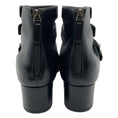 Load image into Gallery viewer, Chanel Black Leather Turnlock Gladiator Sandals