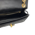 Load image into Gallery viewer, Salvatore Ferragamo Black Gancini Quilted Leather Crossbody Bag with Gold Hardware