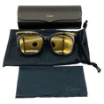 Load image into Gallery viewer, Cartier Black / Gold Panthère Light 55MM Round Sunglasses