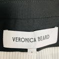 Load image into Gallery viewer, Veronica Beard Black Two Button Crepe Blazer with Belt