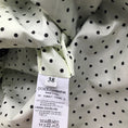 Load image into Gallery viewer, Dolce & Gabbana Black / White Polka Dot Printed Button-Front Rain Coat
