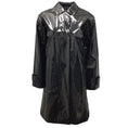 Load image into Gallery viewer, Dolce & Gabbana Black / White Polka Dot Printed Button-Front Rain Coat
