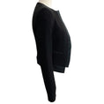 Load image into Gallery viewer, Derek Lam Black Wool Cropped Jacket