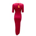 Load image into Gallery viewer, Altuzarra Syrah Argolis Twist-Front Ribbed Knit Midi Dress