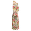 Load image into Gallery viewer, Peter Pilotto Ivory Floral Print Dress with Neck Tie
