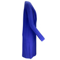 Load image into Gallery viewer, St. John Royal Blue 2020 Viscose Knit Long Cardigan Sweater
