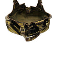 Load image into Gallery viewer, Anya Hindmarch Gold Metallic Crackled Leather Shoulder Bag