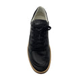 Load image into Gallery viewer, Golden Goose Deluxe Brand Black Leather and Glitter Low Top Ball Star Sneakers