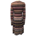 Load image into Gallery viewer, M Missoni Burgundy / Pink Striped Knit Dress