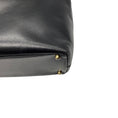 Load image into Gallery viewer, Gucci Vintage Black Leather Bamboo Handle Tote Handbag