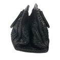 Load image into Gallery viewer, Bottega Veneta Black Intrecciato Woven Leather Double Top Handle Handbag