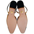 Load image into Gallery viewer, Veronica Beard Copper / Black Leather Cecile Slingback Pumps