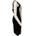 Load image into Gallery viewer, Narciso Rodriguez Oat / Black Dress with Back Zipper