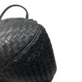 Load image into Gallery viewer, Bottega Veneta Black Intrecciato Woven Leather Double Top Handle Handbag