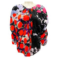 Load image into Gallery viewer, Vivienne Westwood Anglomania Black / Red / Purple Multi Printed Silk Top
