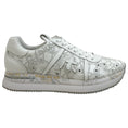 Load image into Gallery viewer, Premiata White Leather Eyelet Conny Sneakers
