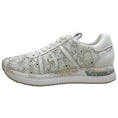 Load image into Gallery viewer, Premiata White Leather Eyelet Conny Sneakers