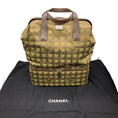 Load image into Gallery viewer, Chanel Vintage 2000 Khaki Travel Ligne Sac de Voyage