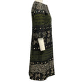 Load image into Gallery viewer, Oscar de la Renta Olive / Black Raffia and Sequin Embellished 3/4 Sleeve Coat