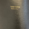 Load image into Gallery viewer, Tom Ford Black Saffiano Leather T Tote Bag