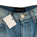 Load image into Gallery viewer, Brandon Maxwell The Stella Metallic Leather Patch Jeans