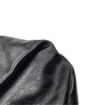 Load image into Gallery viewer, Malej Black Textured Patent Leather Ashiya Handbag