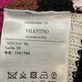 Load image into Gallery viewer, Valentino Fuchsia / Tobacco / White / Black Strapless Striped Knit Crop Top