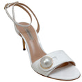 Load image into Gallery viewer, Casadei White Patent Leather Tiffany Bianco Sandals
