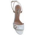 Load image into Gallery viewer, Casadei White Patent Leather Tiffany Bianco Sandals