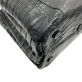Load image into Gallery viewer, Nancy Gonzalez Black Crocodile Satchel
