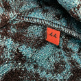 Load image into Gallery viewer, Missoni Turquoise / Black Metallic Knit Jacket