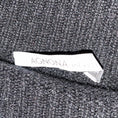 Load image into Gallery viewer, Agnona Black / Grey / Taupe Fur Trimmed Cashmere Knit Sweater
