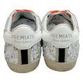 Load image into Gallery viewer, Premiata Silver Sequined Steve Sneakers