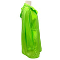 Load image into Gallery viewer, Akris Lime Green Zip-Front Silk Jacket