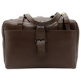 Load image into Gallery viewer, Senreve Brown Pebbled Leather Doctor Bag