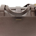 Load image into Gallery viewer, Senreve Brown Pebbled Leather Doctor Bag