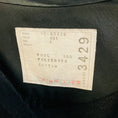 Load image into Gallery viewer, Sacai Black Wool Knit Pullover Sweater with Pleated Sheer Back